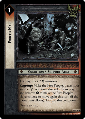 Forced March (13R108)