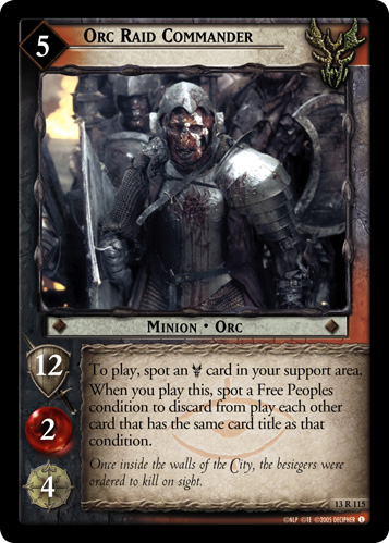 Orc Raid Commander (13R115)
