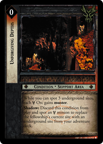 Unforgiving Depths (13C120)