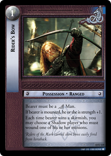 Rider's Bow (13U135)