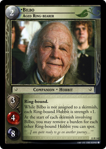 Bilbo, Aged Ring-bearer (13R142)