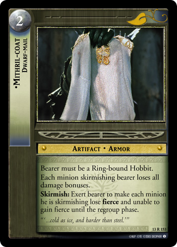 Mithril-coat, Dwarf-mail (13R153)