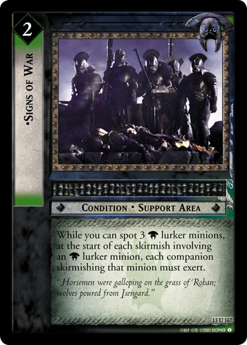 Signs of War (13U167)