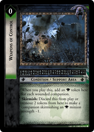 Weapons of Control (13U177)