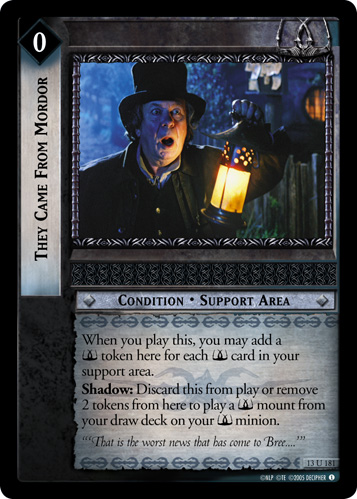 They Came From Mordor (13U181)