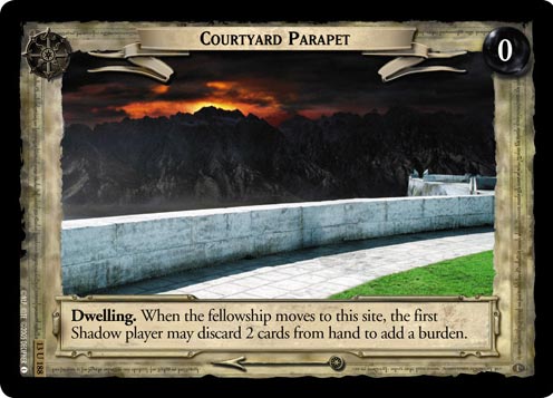 Courtyard Parapet (13U188)