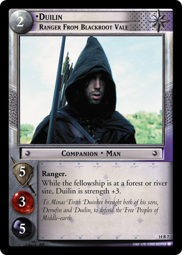 Duilin, Ranger from Blackroot Vale (14R7)