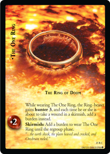 The One Ring, The Ring of Doom (15R1)