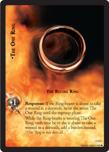 The One Ring, The Ruling Ring (15S2)