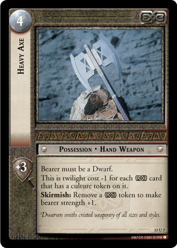 Heavy Axe (15U7)