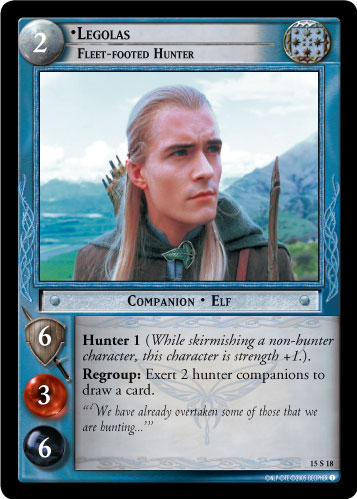 Legolas, Fleet-footed Hunter (15S18)