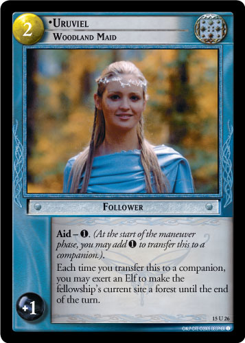 Uruviel, Woodland Maid (15U26)