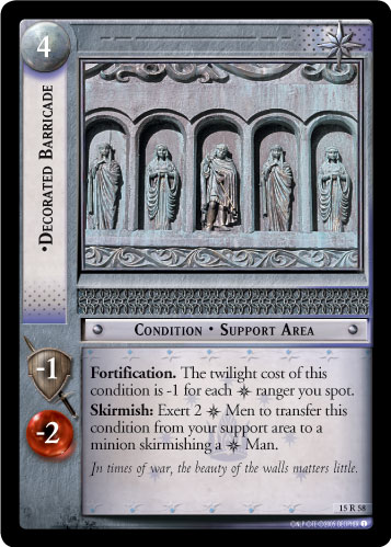Decorated Barricade (15R58)