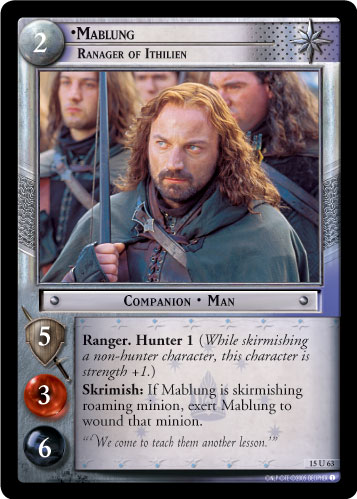Mablung, Ranger of Ithilien (15U63)