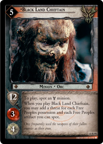 Black Land Chieftain (15R99)