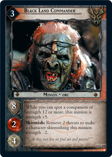 Black Land Commander (15C100)