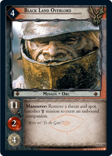 Black Land Overlord (15U102)