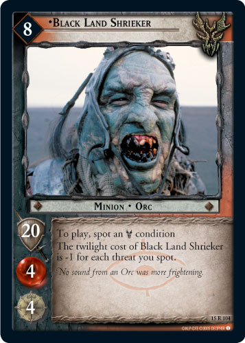 Black Land Shrieker (15R104)