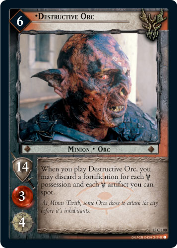 Destructive Orc (15C108)
