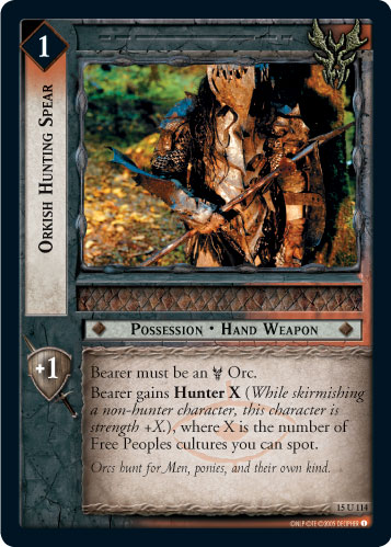 Orkish Hunting Spear (15U114)