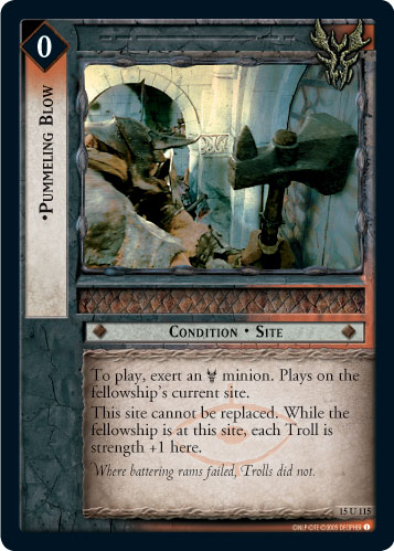 Pummeling Blow (15U115)