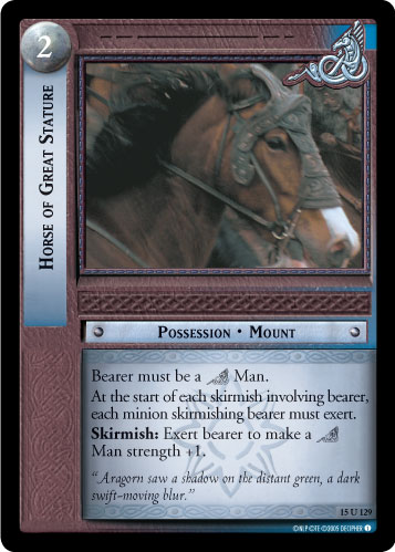 Horse of Great Stature (15U129)