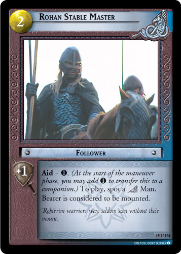 Rohan Stable Master (15U134)