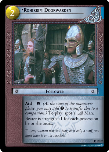 Rohirrim Doorwarden (15U137)