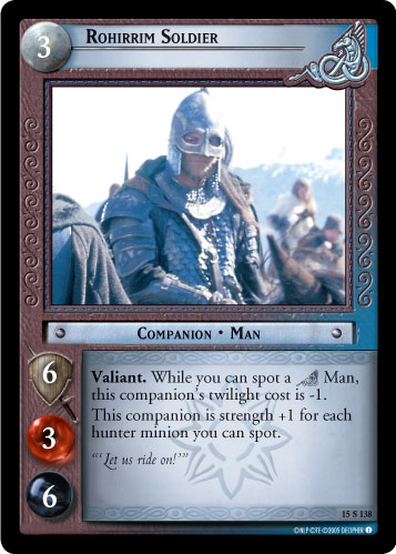 Rohirrim Soldier (15S138)