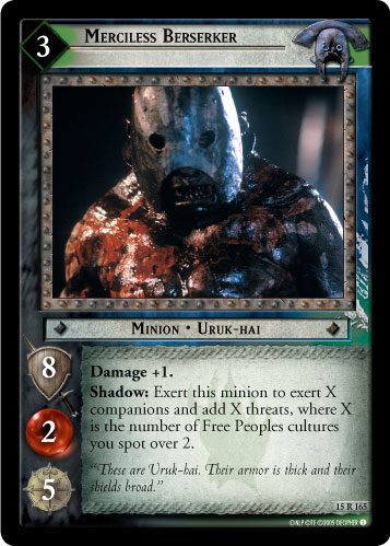 Merciless Berserker (15R165)