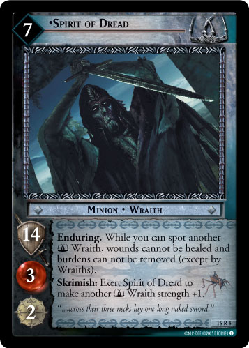 Spirit of Dread (16R5)