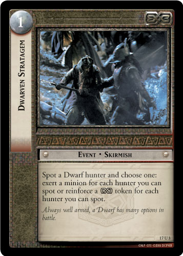 Dwarven Stratagem (17U3)