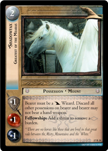 Shadowfax, Greatest of the Mearas (17R24)