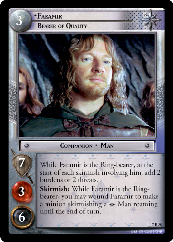 Faramir, Bearer of Quality (17R28)