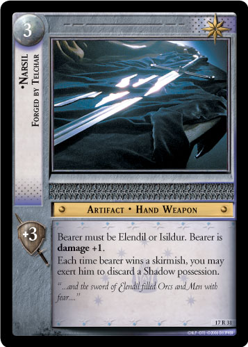 Narsil, Forged by Telchar (17R31)