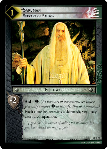 Saruman, Servant of Sauron (17R38)