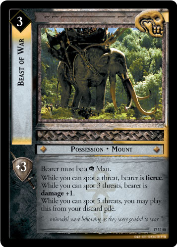 Beast of War (17U40)