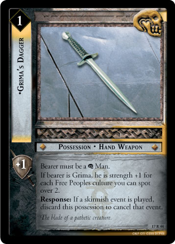 Grima's Dagger (17R44)