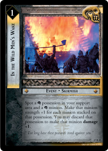 In the Wild Men's Wake (17R45)