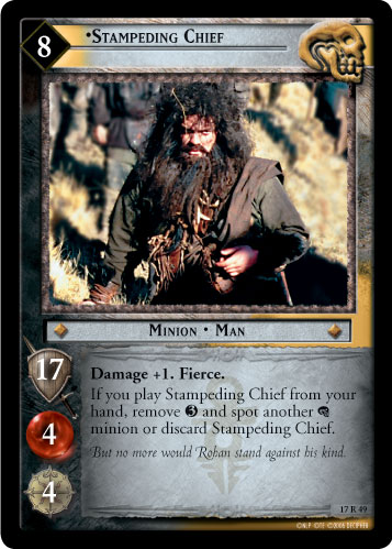 Stampeding Chief (17R49)