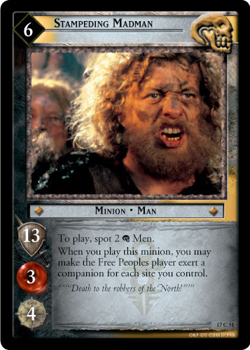 Stampeding Madman (17C51)