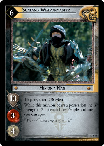 Sunland Weaponmaster (17R61)