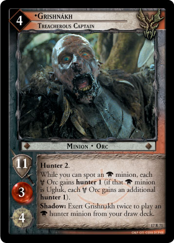 Grishnakh, Treacherous Captain (17R71)