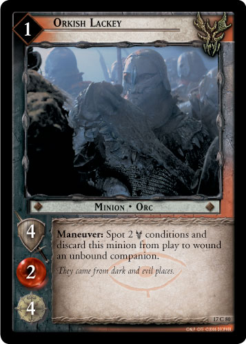 Orkish Lackey (17C80)