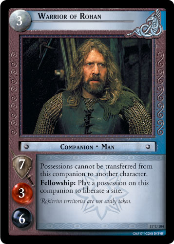 Warrior of Rohan (17U104)