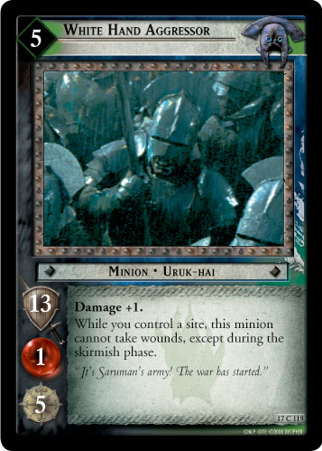 White Hand Aggressor (17C119)
