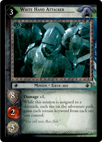 White Hand Attacker (17C120)