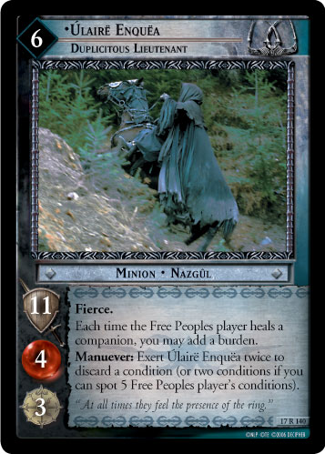 Ulaire Enquea, Duplicitous Lieutenant (17R140)
