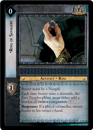 Ring of Savagery (17R142)