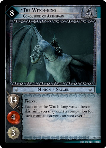 The Witch-king, Conqueror of Arthedain (17R144)